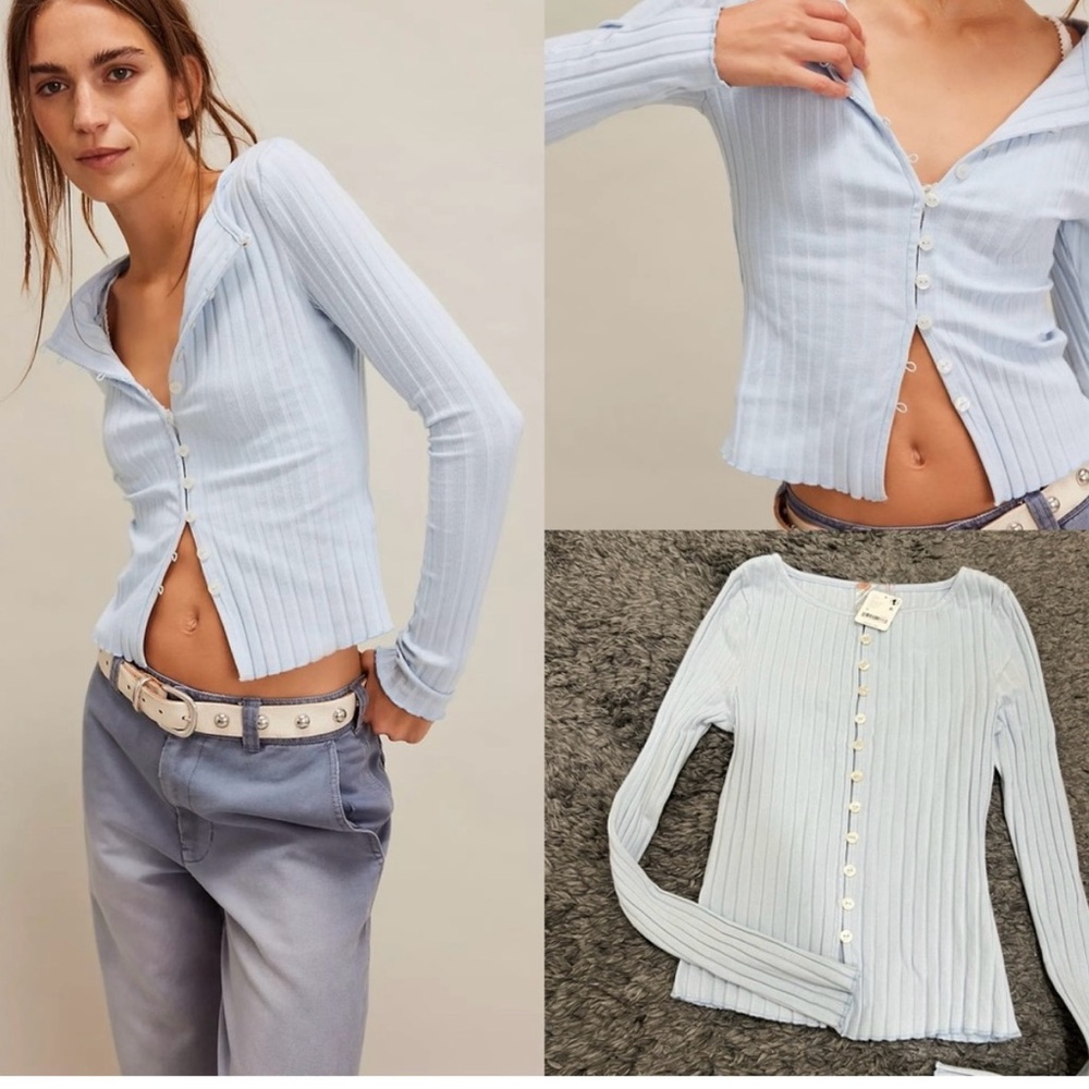 Free People Tilly Long-Sleeve Cardi Top